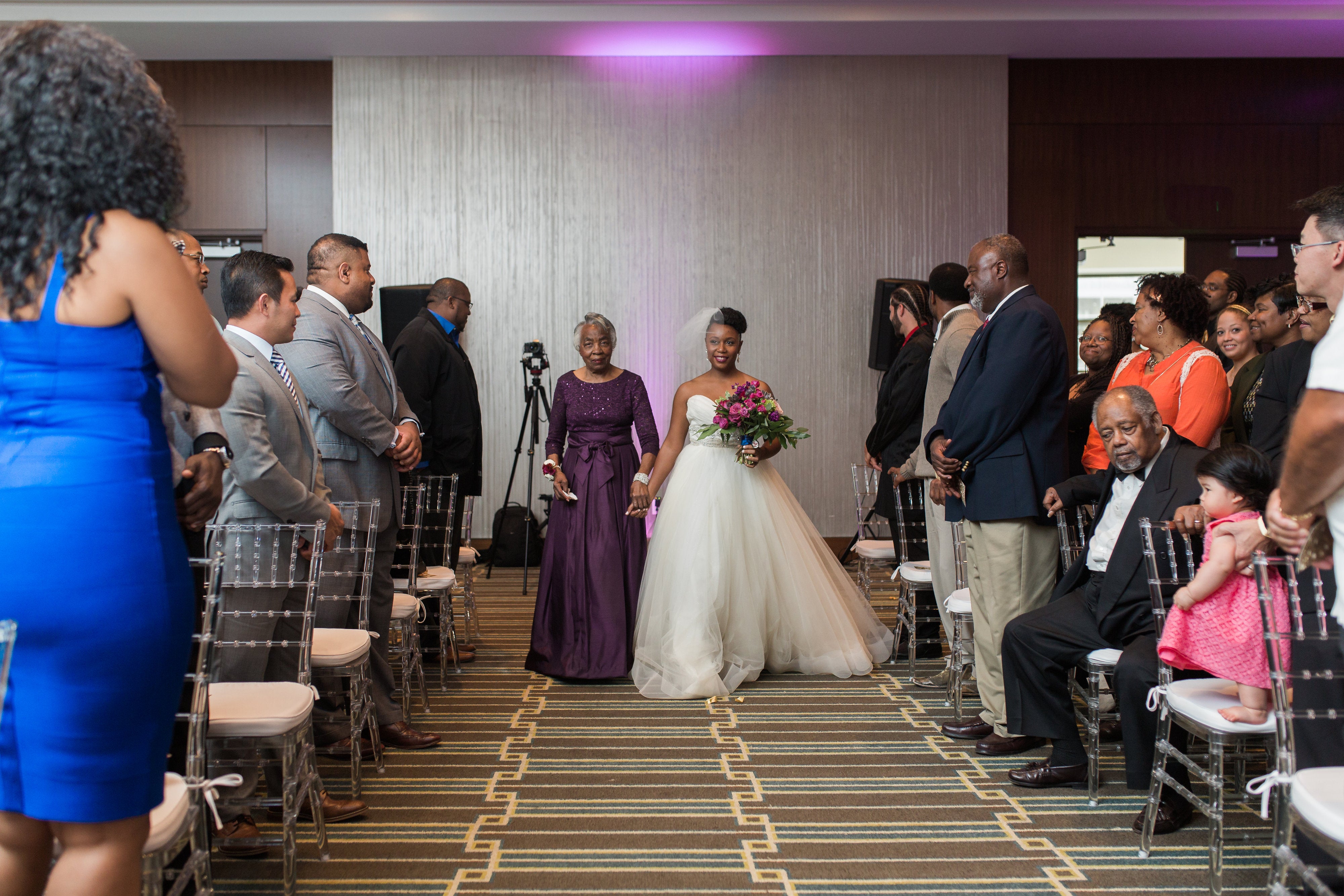 Bridal Bliss: Cottrell And Niles' Modern Wedding Was Simply Marvelous
